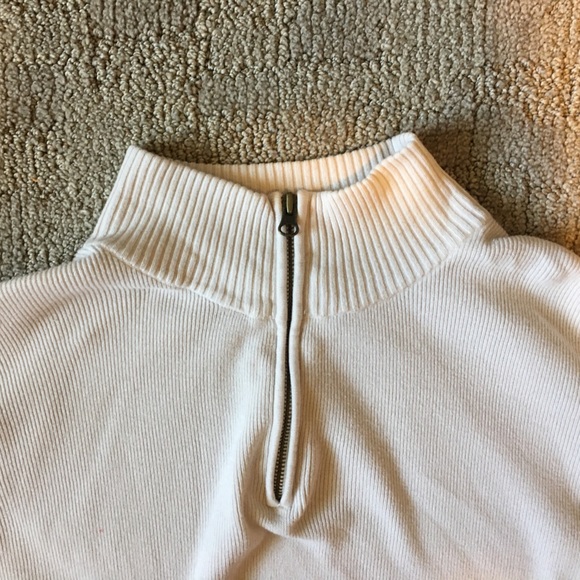 Creamy White Quarter Zip - Picture 4 of 6